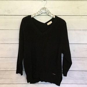 Michael Kors v neck cable knit sweater 2x